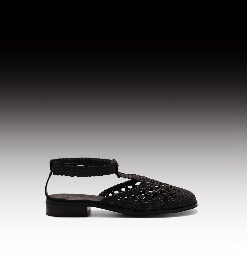 Fisherman Woven - Black
